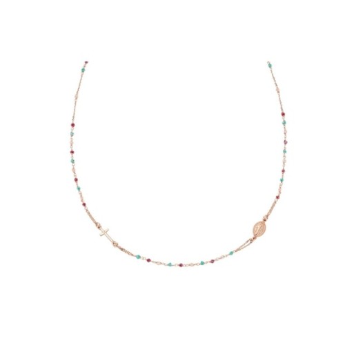 Rosario Girocollo Cristalli Multicolor [aece8382]