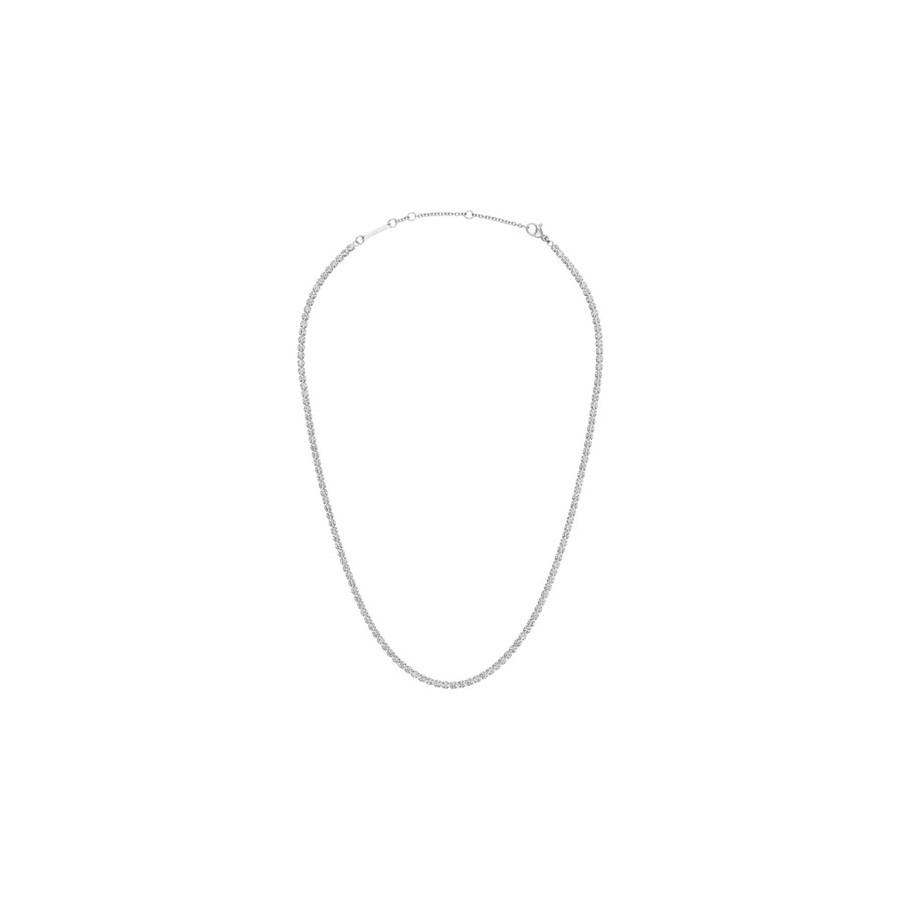 Classic Tennis Necklace Silver [9b234ae8]