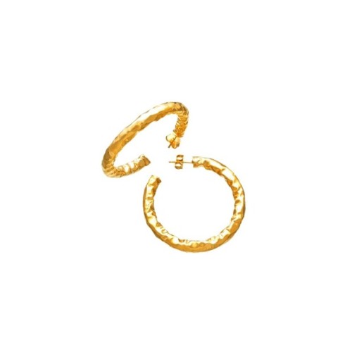 ORECCHINI STONE GRANDI DORATI [3ad658c2]