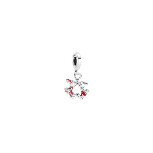 Disney, charm Pendente Mickey Mouse & Minnie, Il Bacio [0a171528]