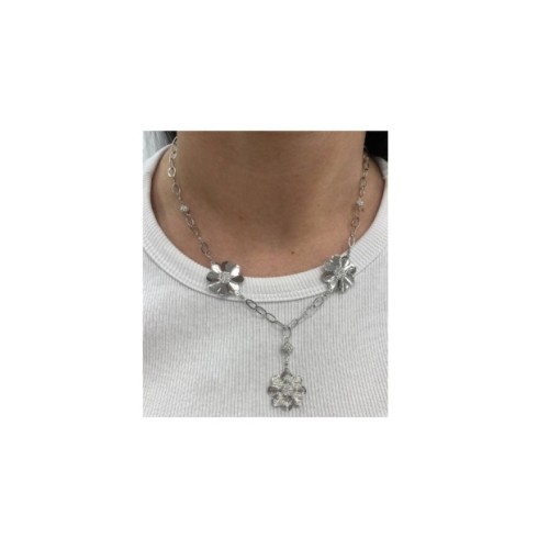 COLLANA LUNGA CON FIORI [dd40980c]