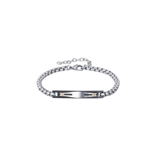 BRACCIALE MAN STEEL [c29ce58c]